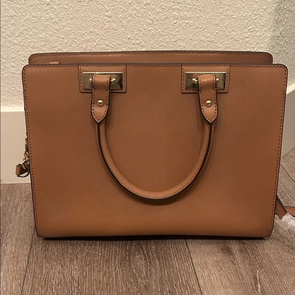 Michael Kors Brown Leather Satchel - Picture 3 of 6